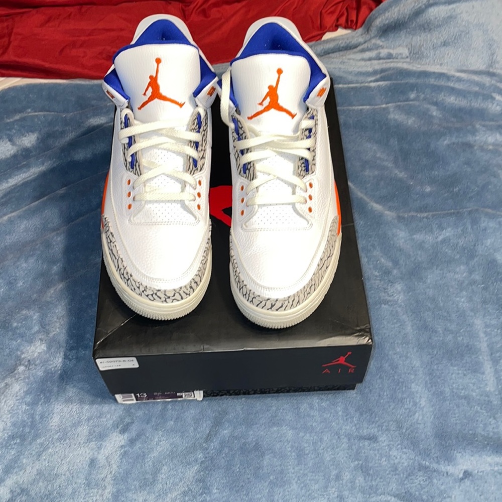 Jordan Athletic Shoes - White and Orange SOLD”